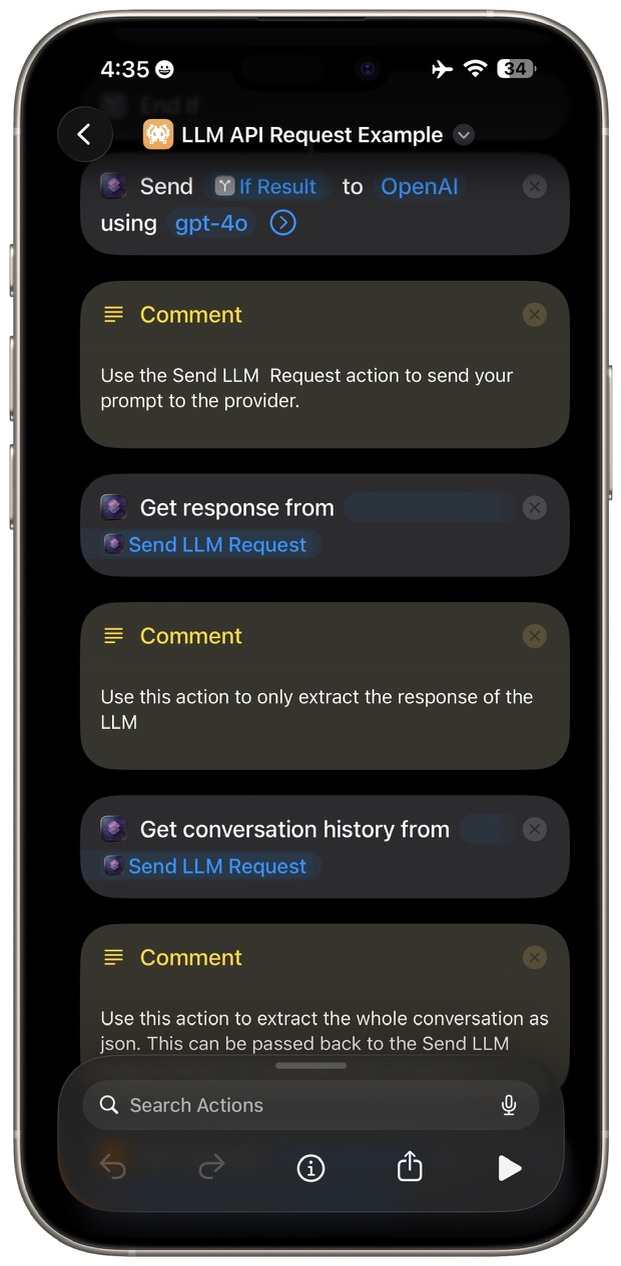 Shortcuts Integration